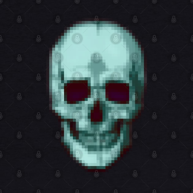 pixel-skull by MunkeeWear